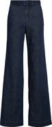 SASUPHI Tuxedo Wide Leg Jeans