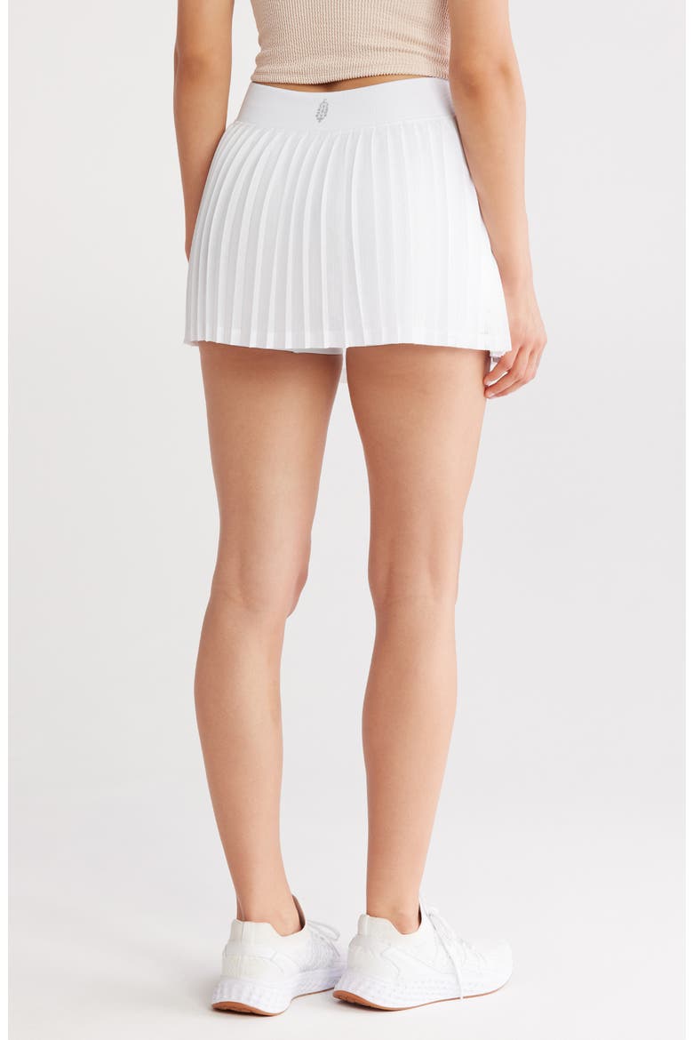 FP Movement Rally Pleated Miniskort, Alternate, color, IVORY