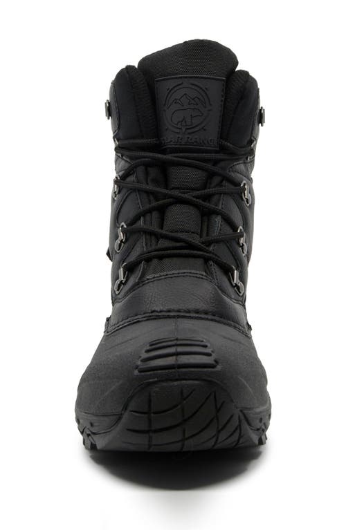 Polar Range Arno Waterproof Snow Boot In Black