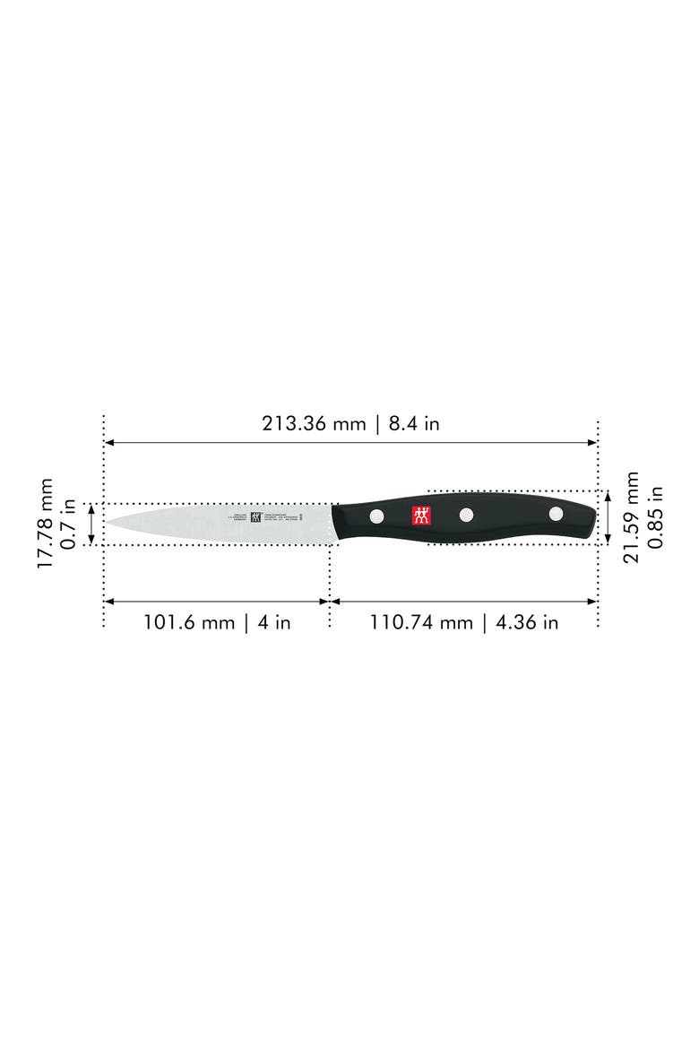 TWIN Signature 4-Inch Paring Knife, Alternate, color, SILVER