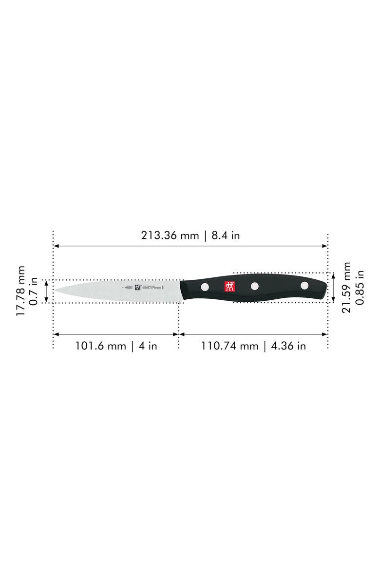 ZWILLING TWIN Signature 4-Inch Paring Knife, Alternate, color, Silver
