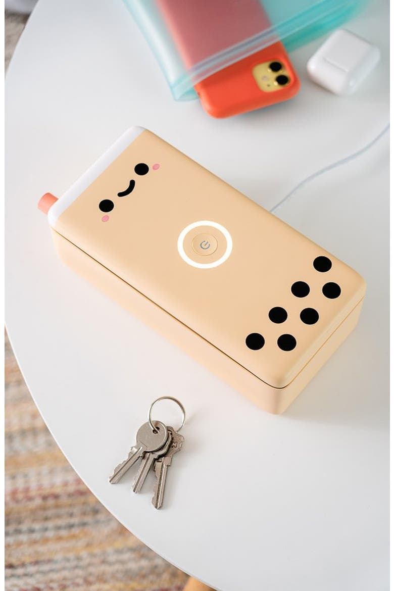 Boba Tea Sanitizing Box, Alternate, color, GOLD