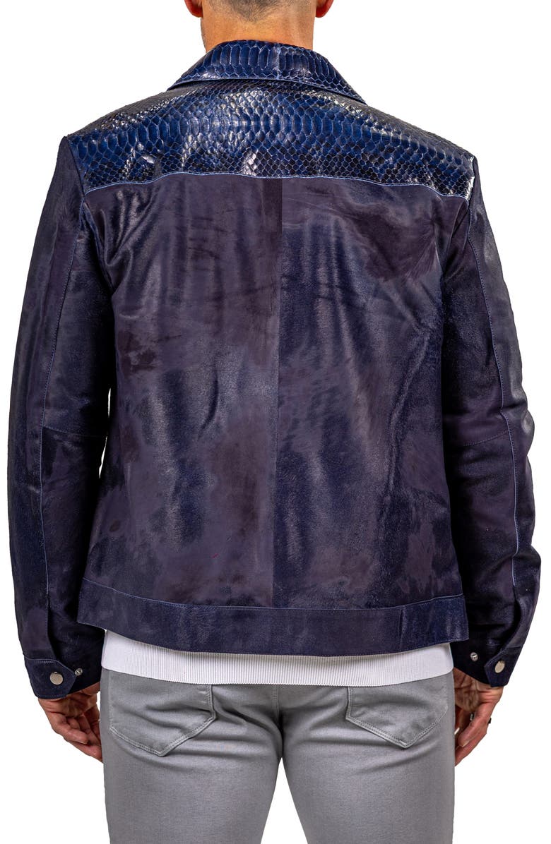 Maceoo Leather Jacket, Alternate, color, 