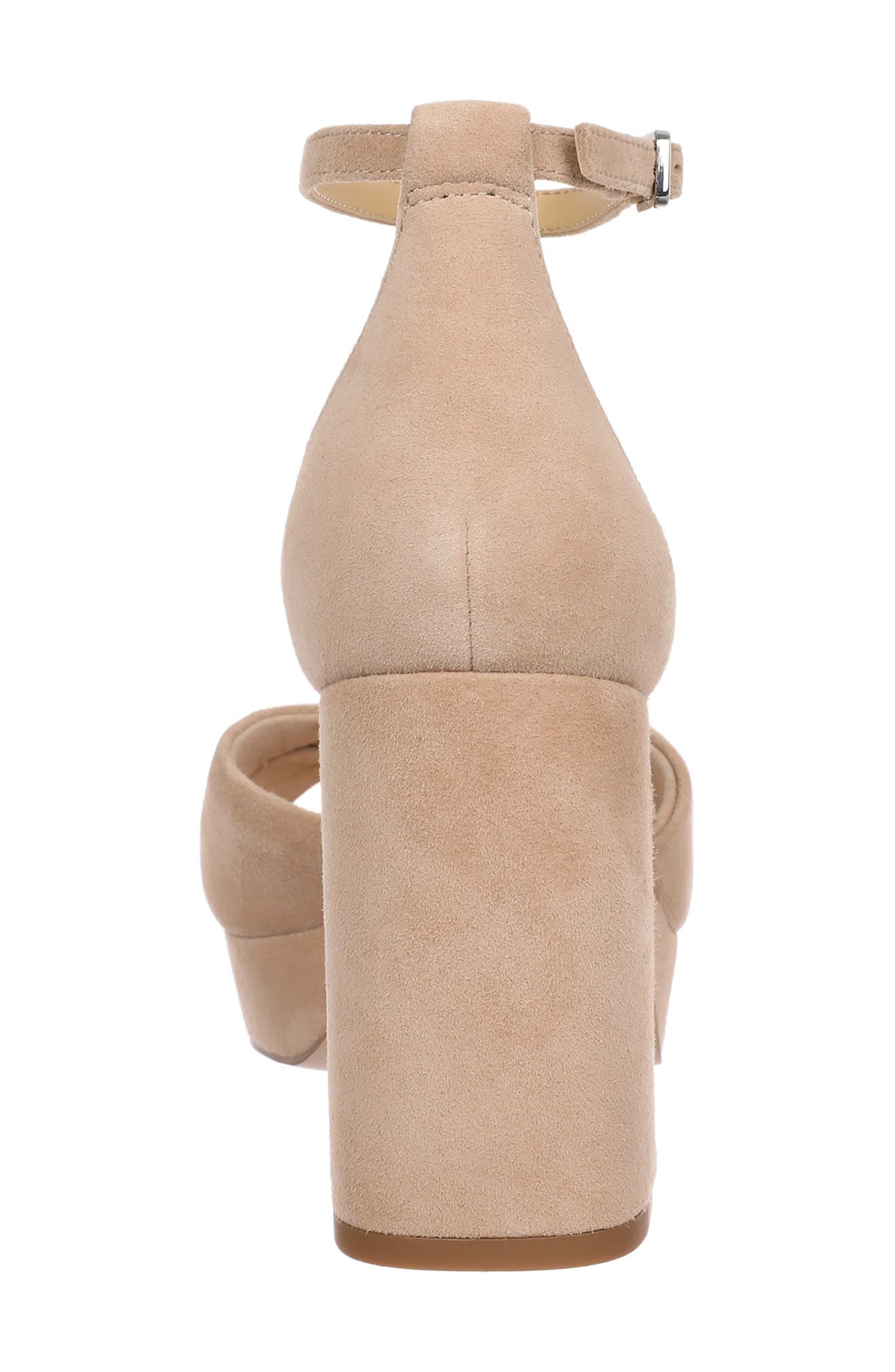 Nordstrom Rava Ankle Strap Platform Sandal, Alternate, color, Tan Light