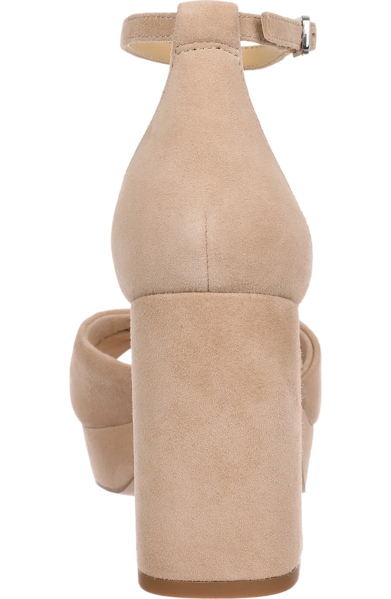 Nordstrom Rava Ankle Strap Platform Sandal, Alternate, color, Tan Light