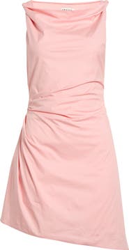 STAUD Callie Sleeveless Stretch Cotton Minidress