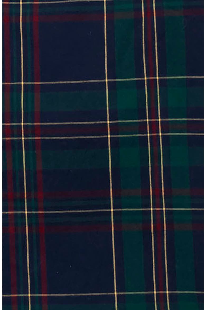 Organic Stretch Poplin Button Down Shirt, Alternate, color, Scottish Plaid