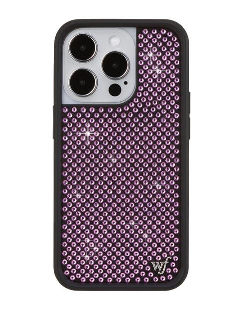 Pink Rhinestone iPhone Case