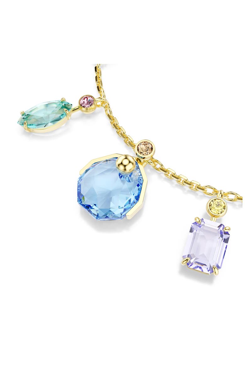 Gema Crystal Charm Line Bracelet, Alternate, color, GOLD/ MULTI