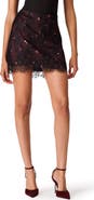Steve Madden Janette Lace Miniskirt