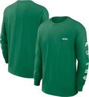 Nike Men's Nike Green New York Jets Rewind Heavy Max90 Pocket Long Sleeve T-Shirt