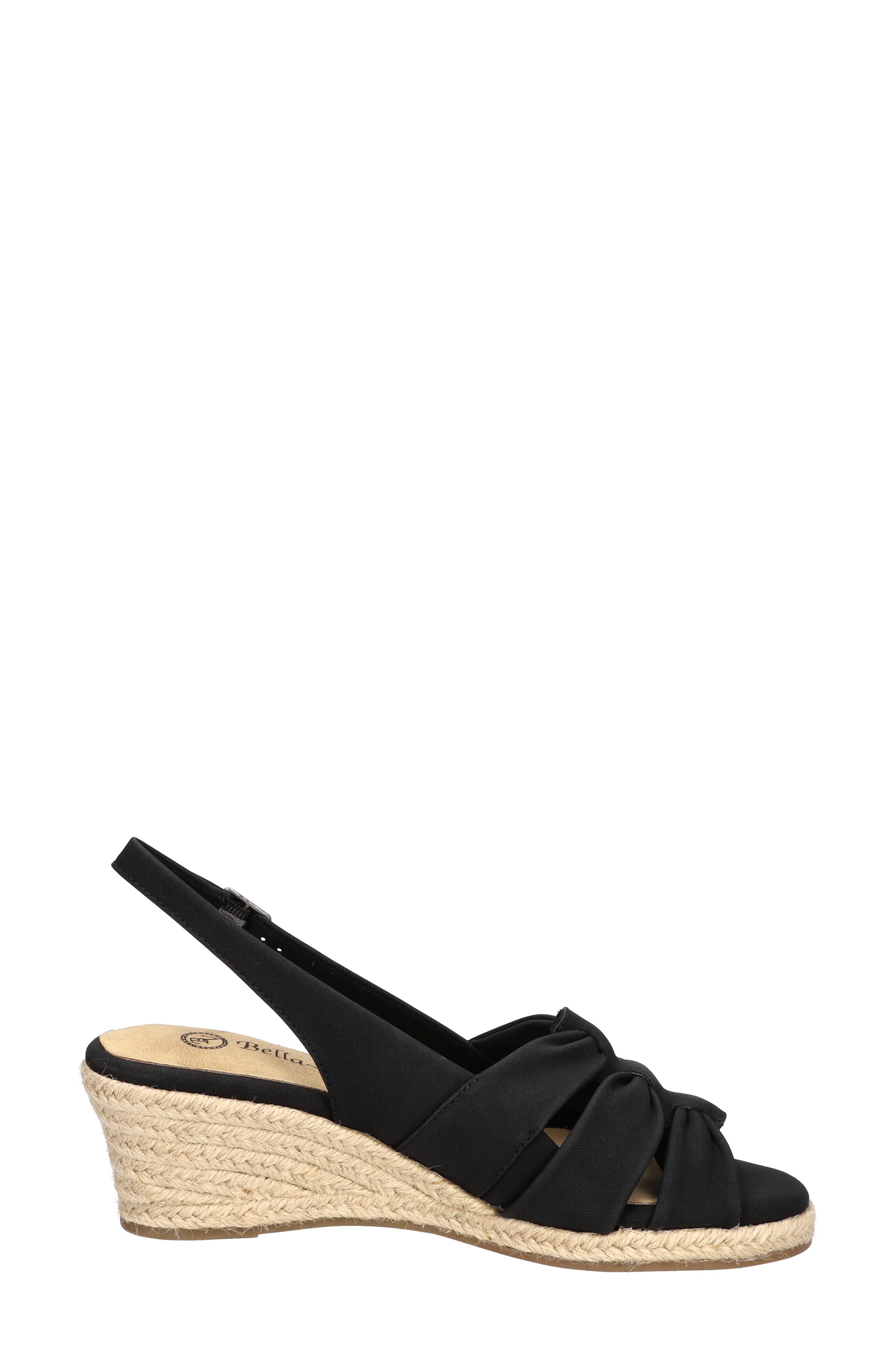 Bella Vita Cheerful Espadrille Wedge Sandal, Alternate, color, 