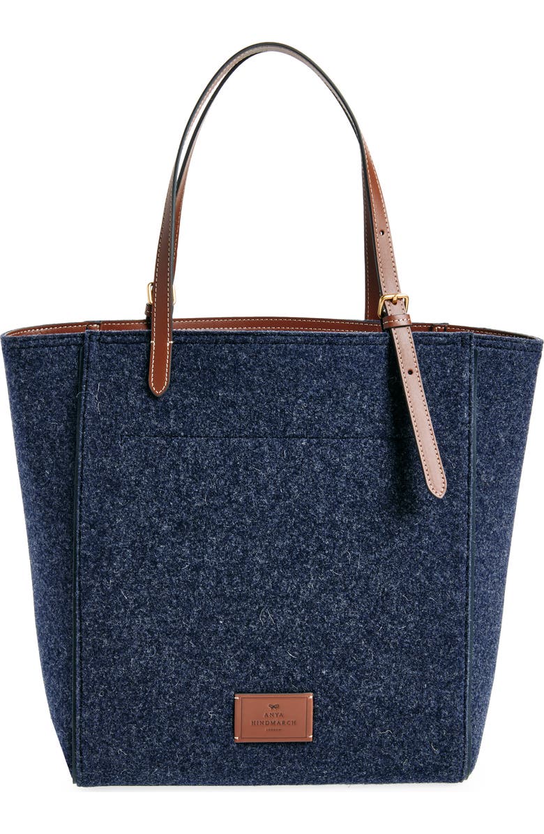 Anya Hindmarch Small Eyes Wool Tote, Alternate, color,
