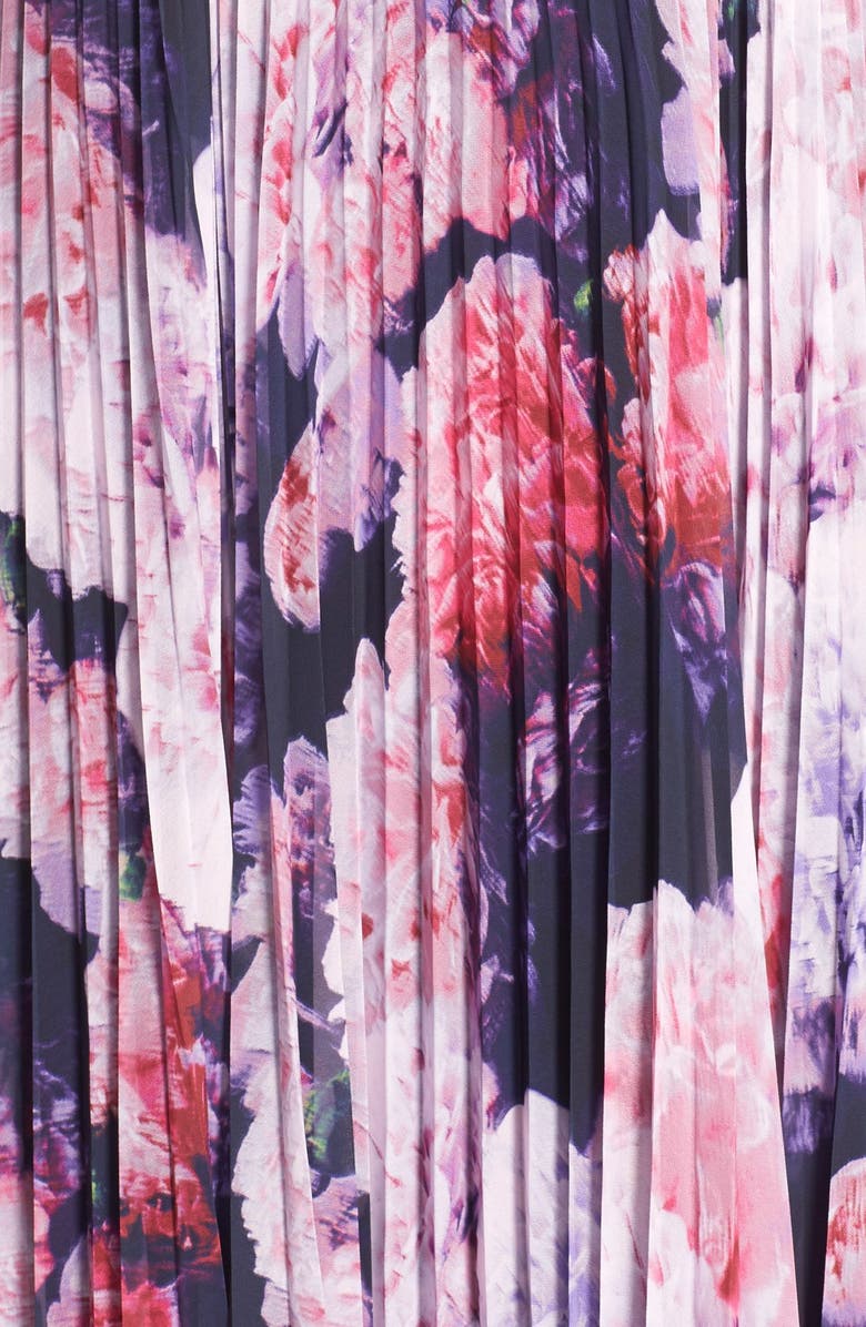 Eliza J Floral Chiffon Maxi Dress, Alternate, color,