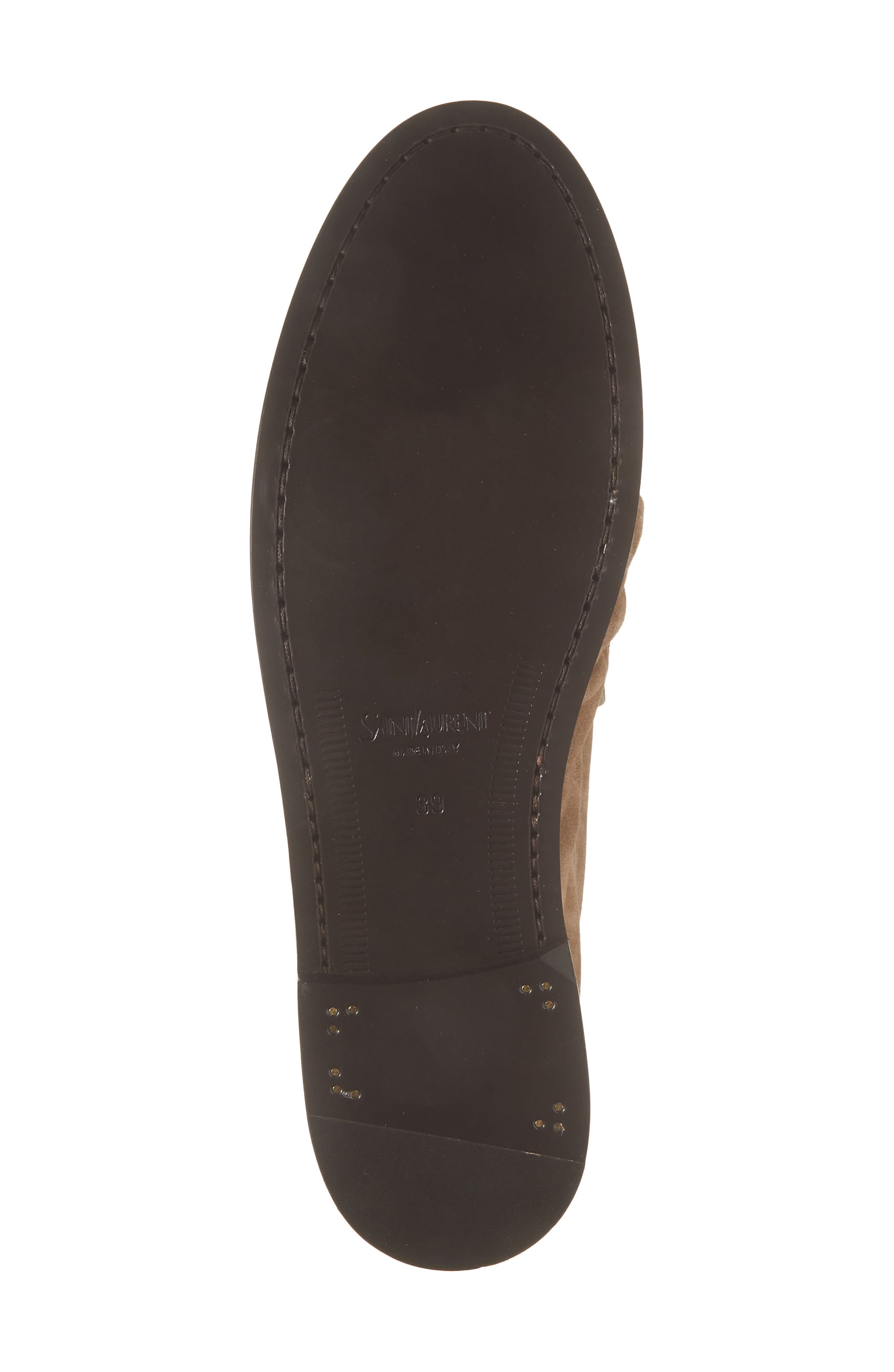 Saint Laurent Le Loafer, Alternate, color, Beige