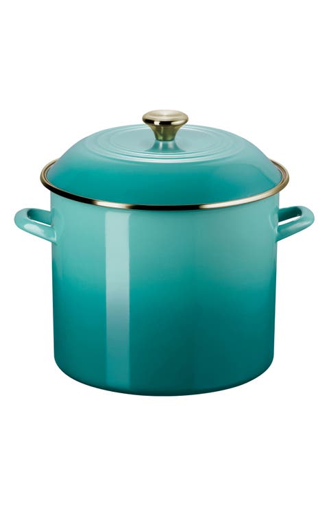 Enameled Stainless Steel Stockpot