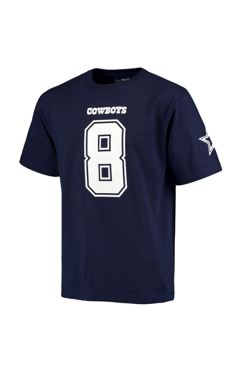 NFL Men's Troy Aikman Navy Dallas Cowboys Big & Tall Retired Player Name & Number T-Shirt, Alternate, color, 