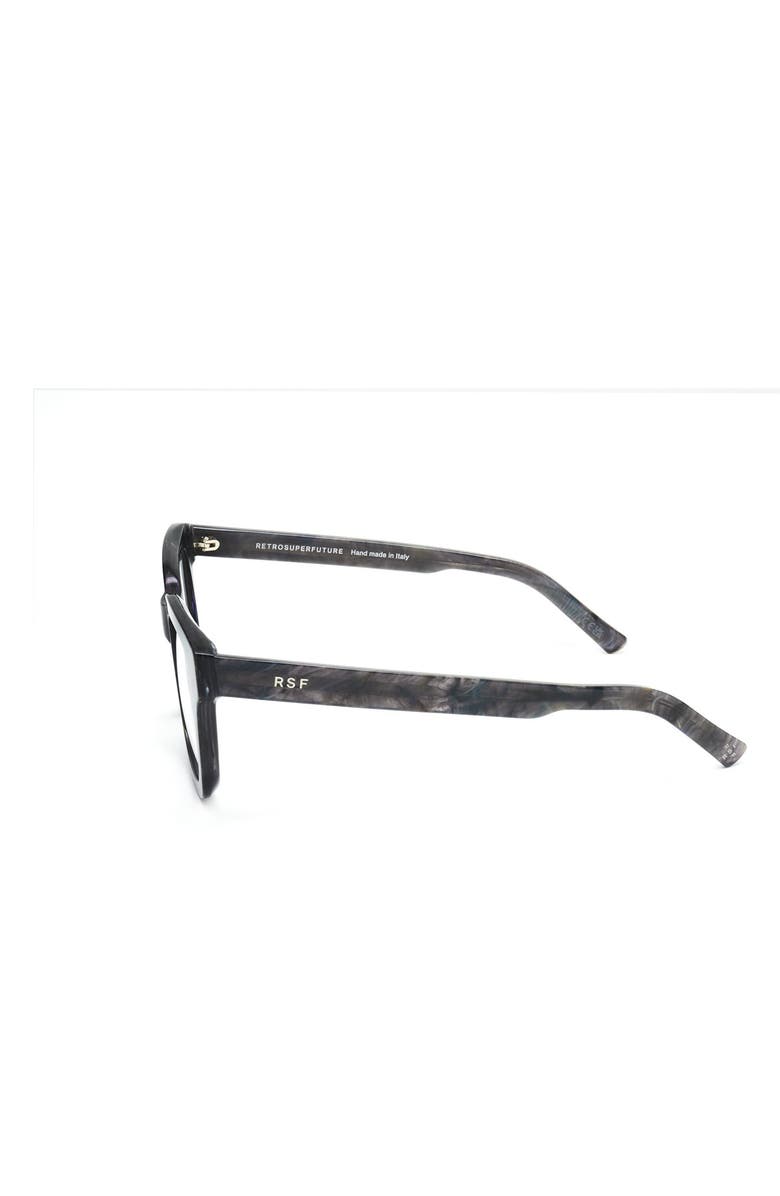 SUPER by RETROSUPERFUTURE<sup>®</sup> 50mm Rectangular Reading Glasses, Alternate, color, Grey