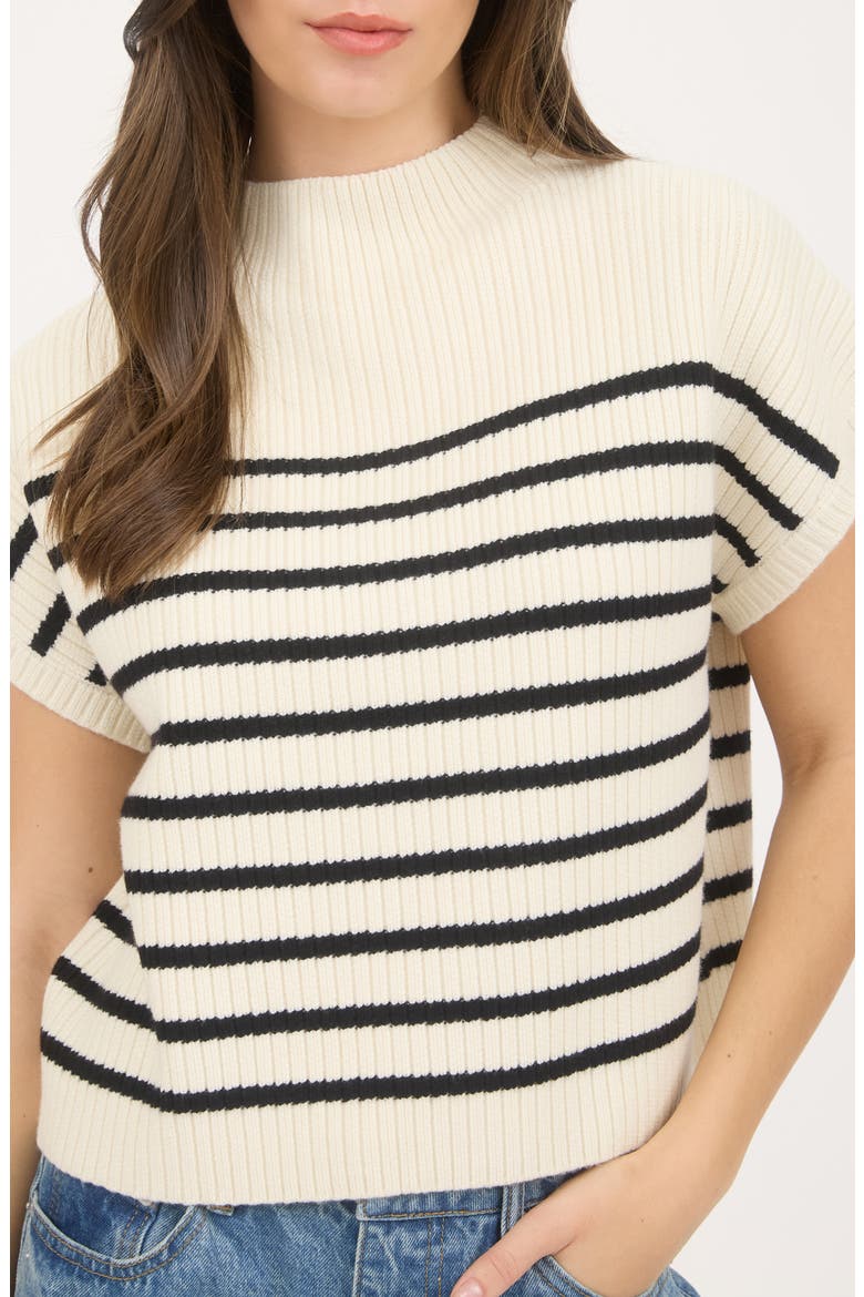 Mock Neck Pullover Sweater, Main, color, IVORY