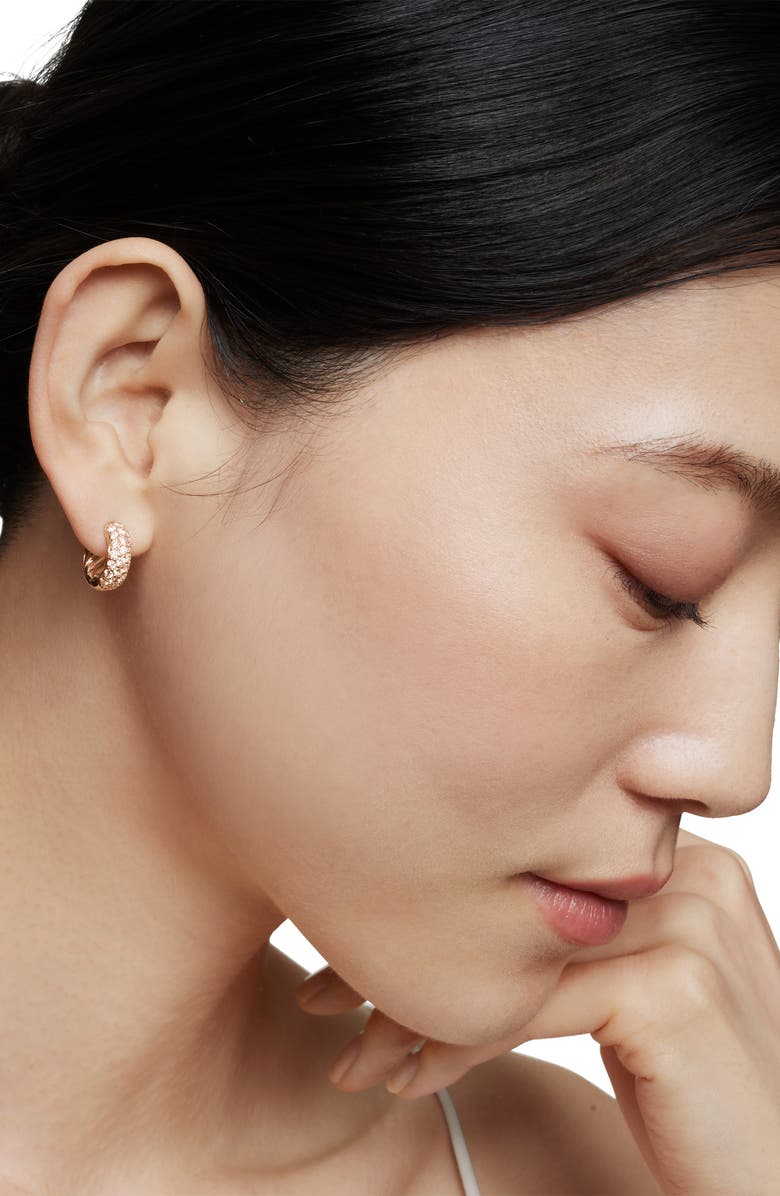 David Yurman DY Mercer<sup>®</sup> Micro Hoop Earrings, Alternate, color, 