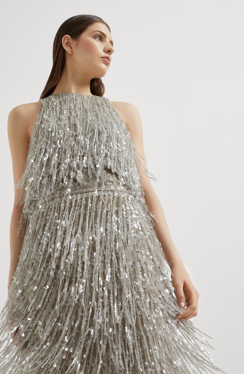 Brunello Cucinelli Column Couture skirt, Alternate, color, 