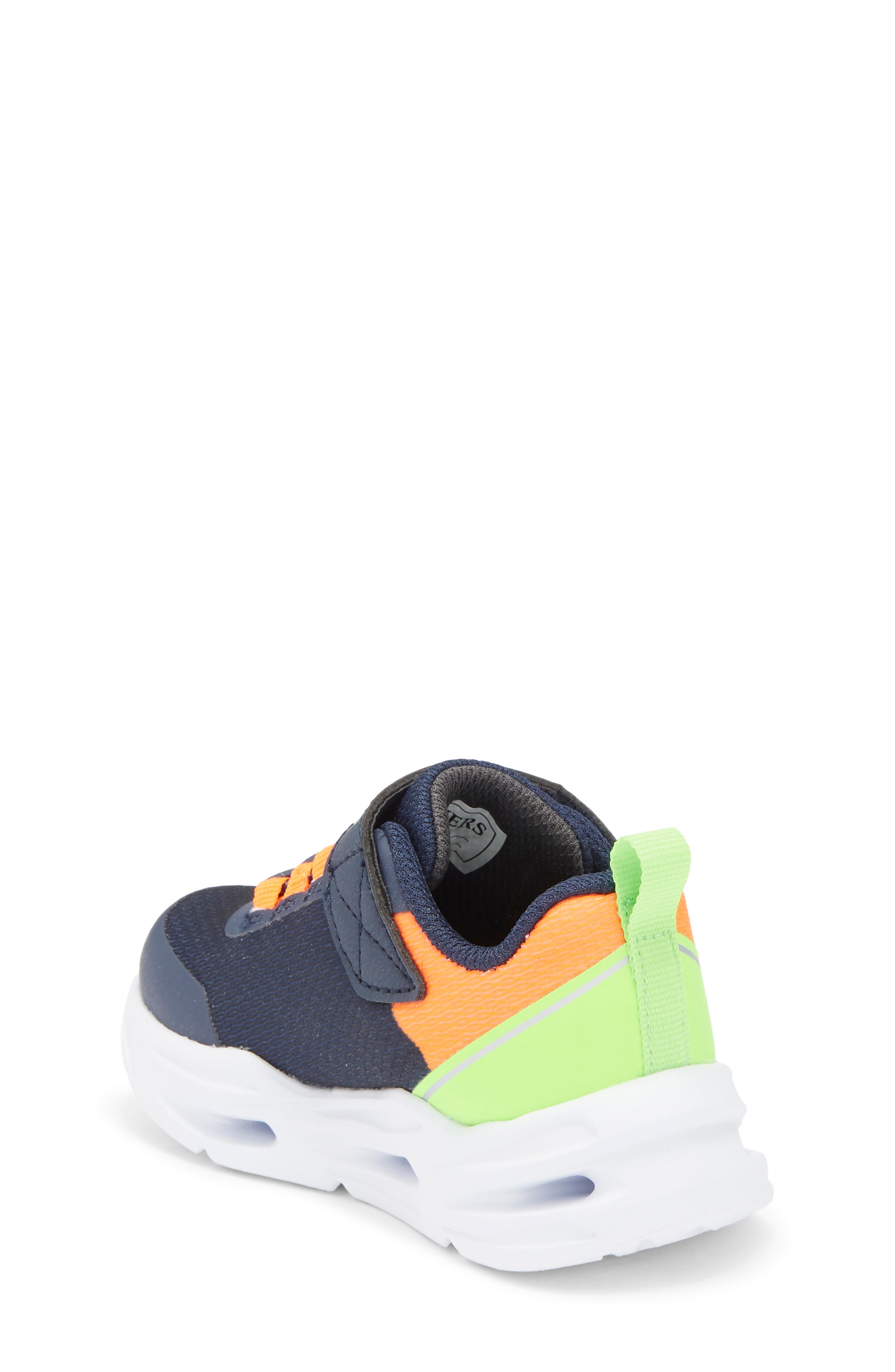 Kids' S-Lights® Glide-Step® Lights Sneaker, Alternate, color, NAVY MULTI