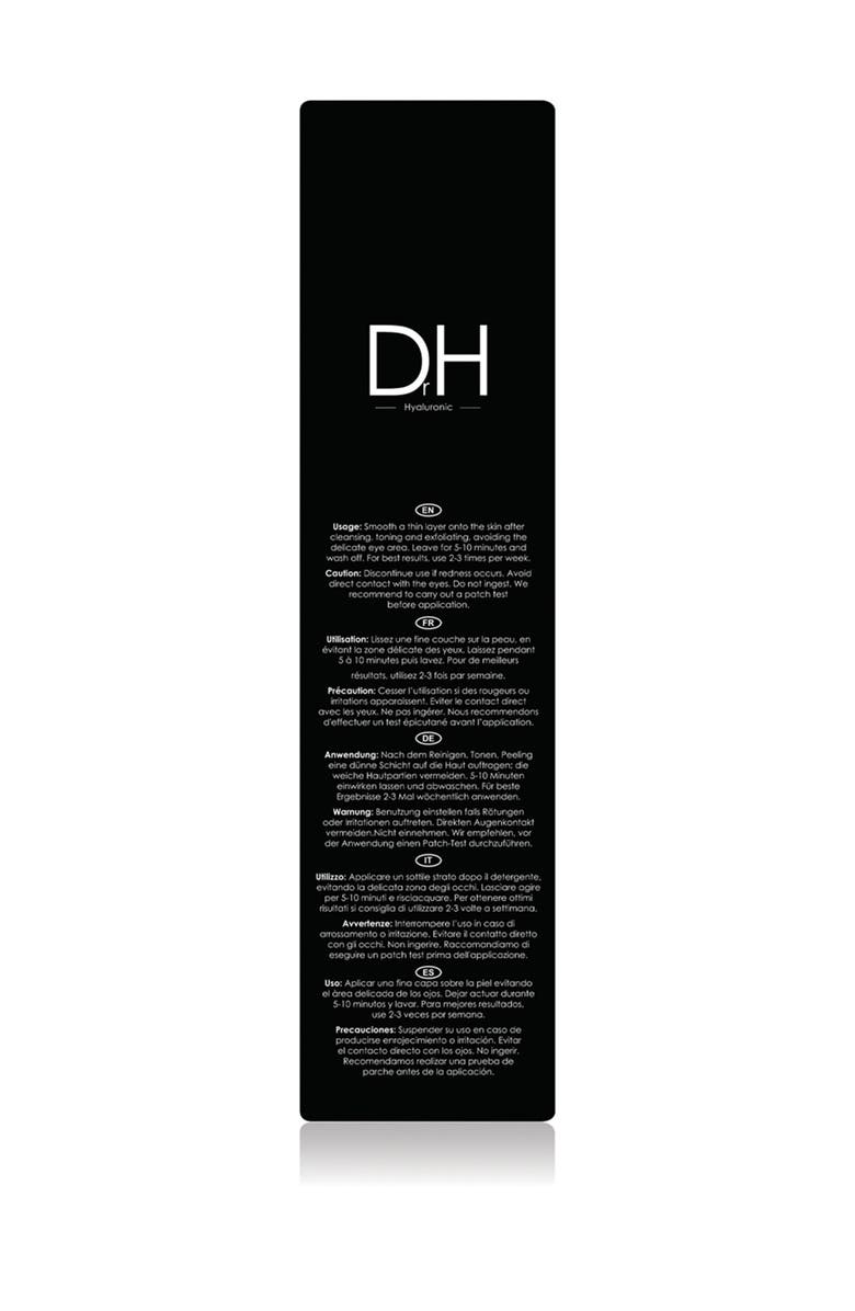 SKINCHEMISTS Dr. H Hyaluronic Acid Mask, Alternate, color, 