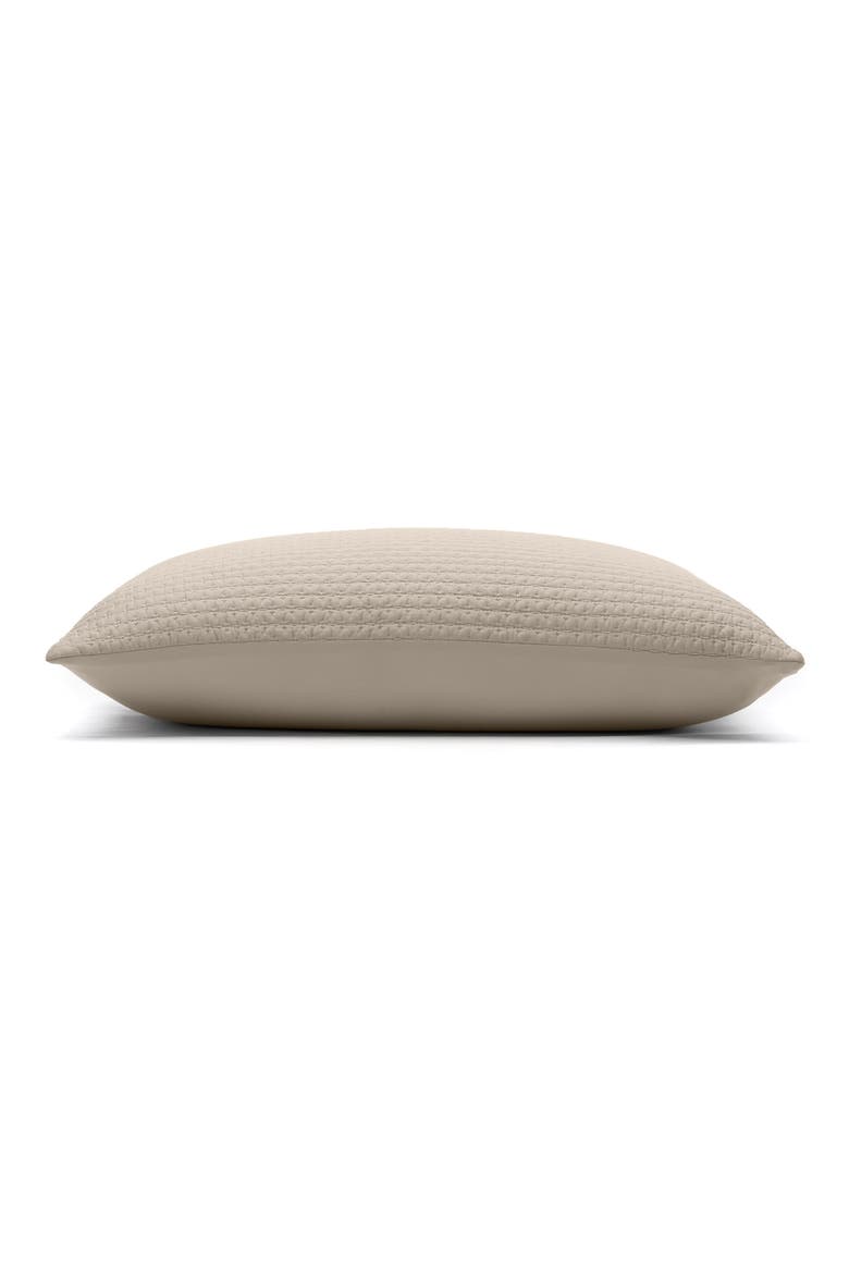 Signature Texture Stitch Quilted Sham, Main, color, OAK