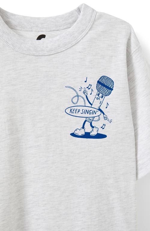 Cotton On Kids Kid's Poppy Oversize Graphic Print Tee In White