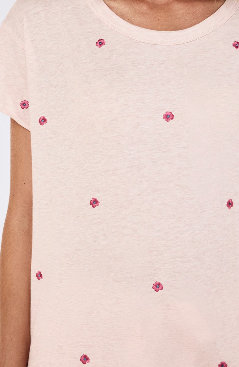 Papinelle Jada Boxy Organic Cotton Pajamas, Alternate, color, Petal Pink