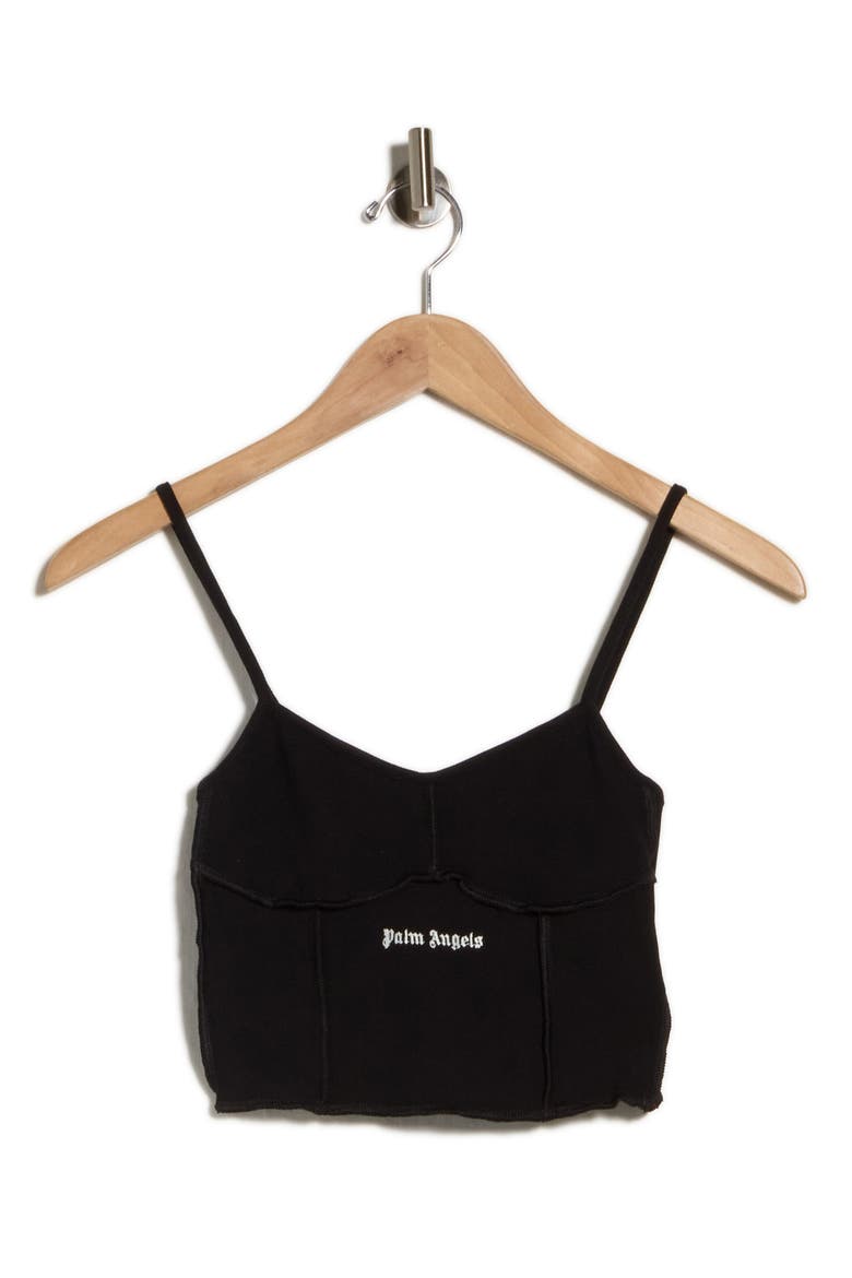 Seamed Camisole, Alternate, color, BLACK/WHITE