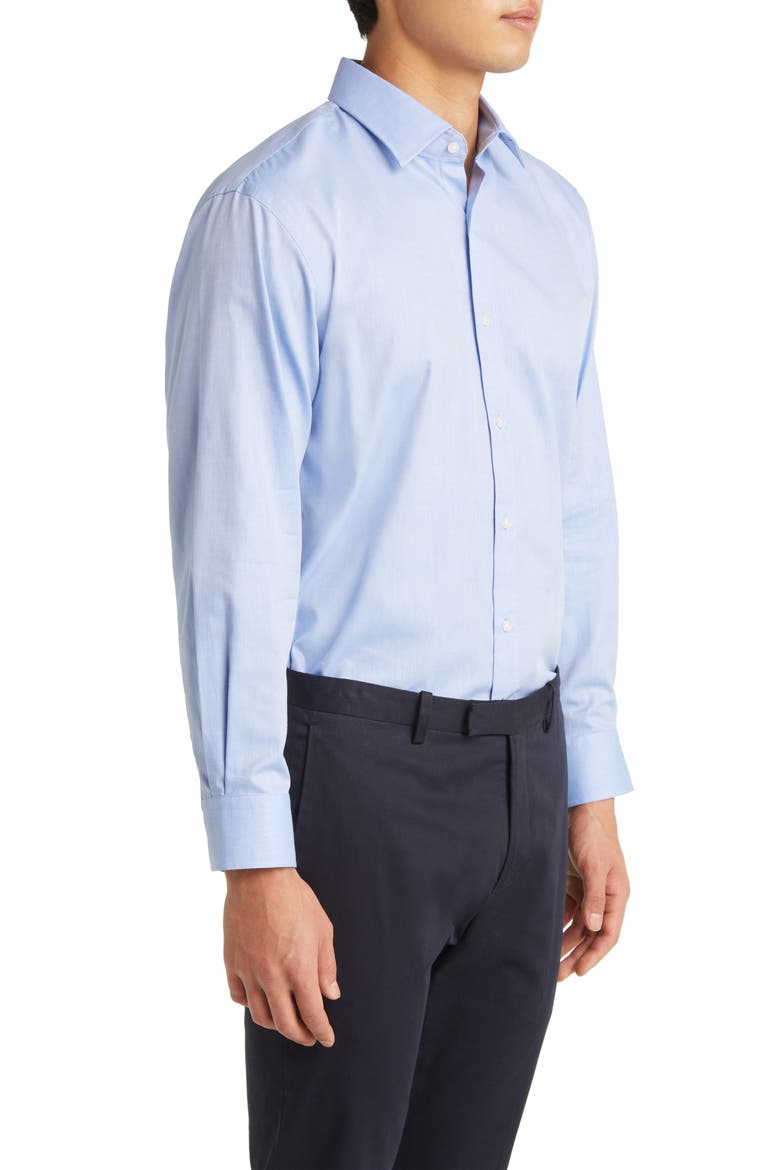 Traditional Fit Dress Shirt, Alternate, color, BLUE AZURITE
