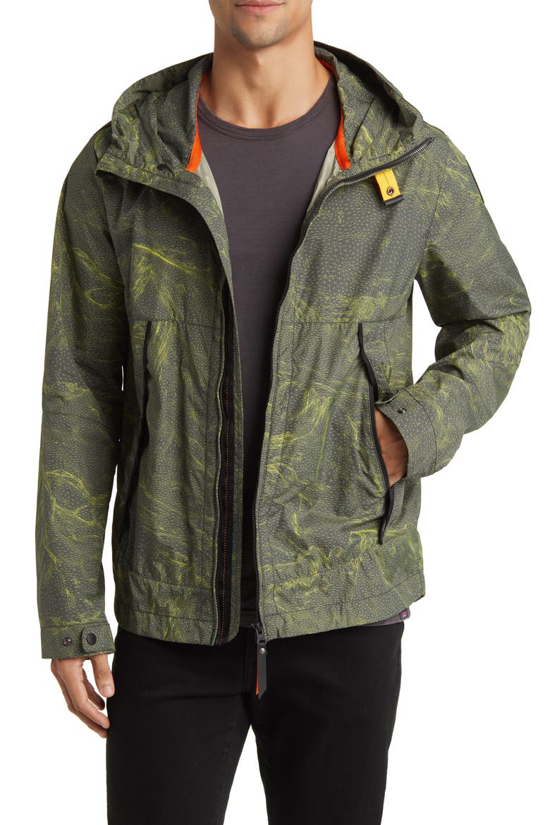 Marmolada Waterproof Ripstop Jacket, Main, color, TOUBRE WIREFRAME PRINT