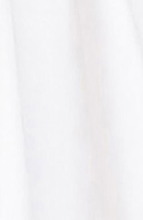 Petite Plume Kids' Flannel Robe In White