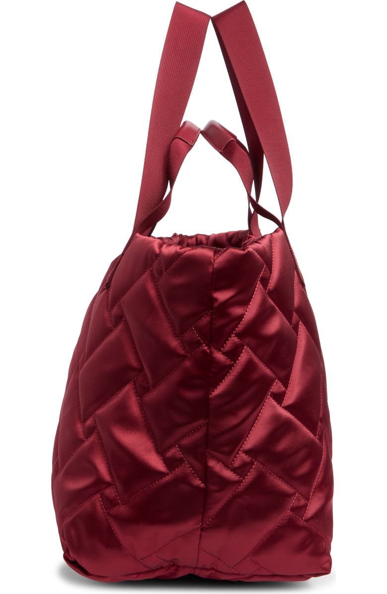 Kurt Geiger London Recycled Polyester Quilted Shopper Bag, Alternate, color,