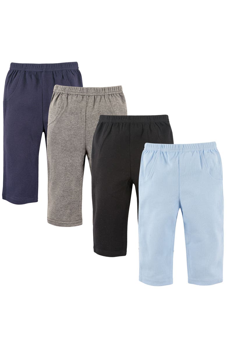 Luvable Friends Soft Cotton Solids Pants, Main, color, Boy Solid