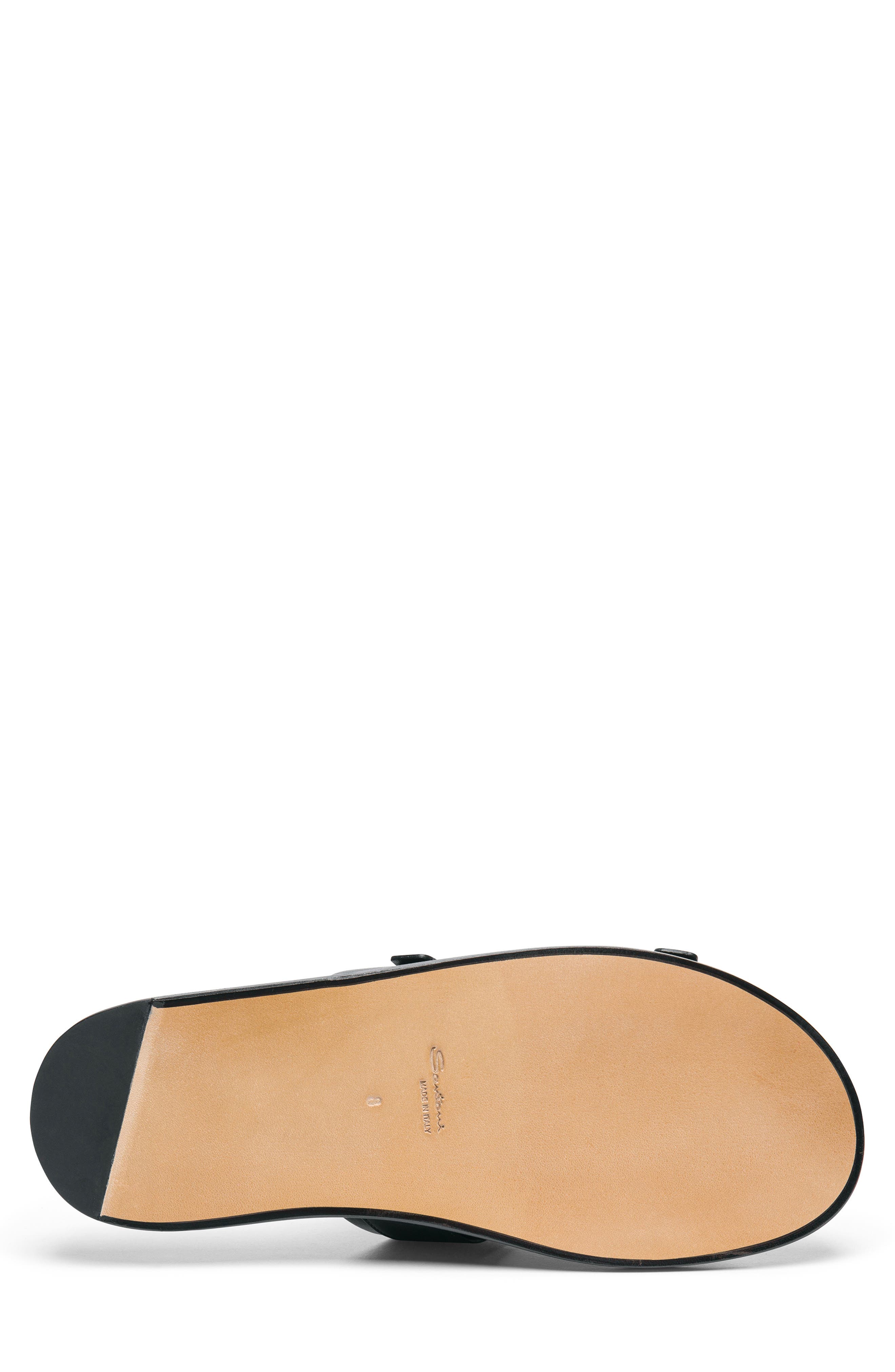 Santoni Duo Sandal, Alternate, color, Black