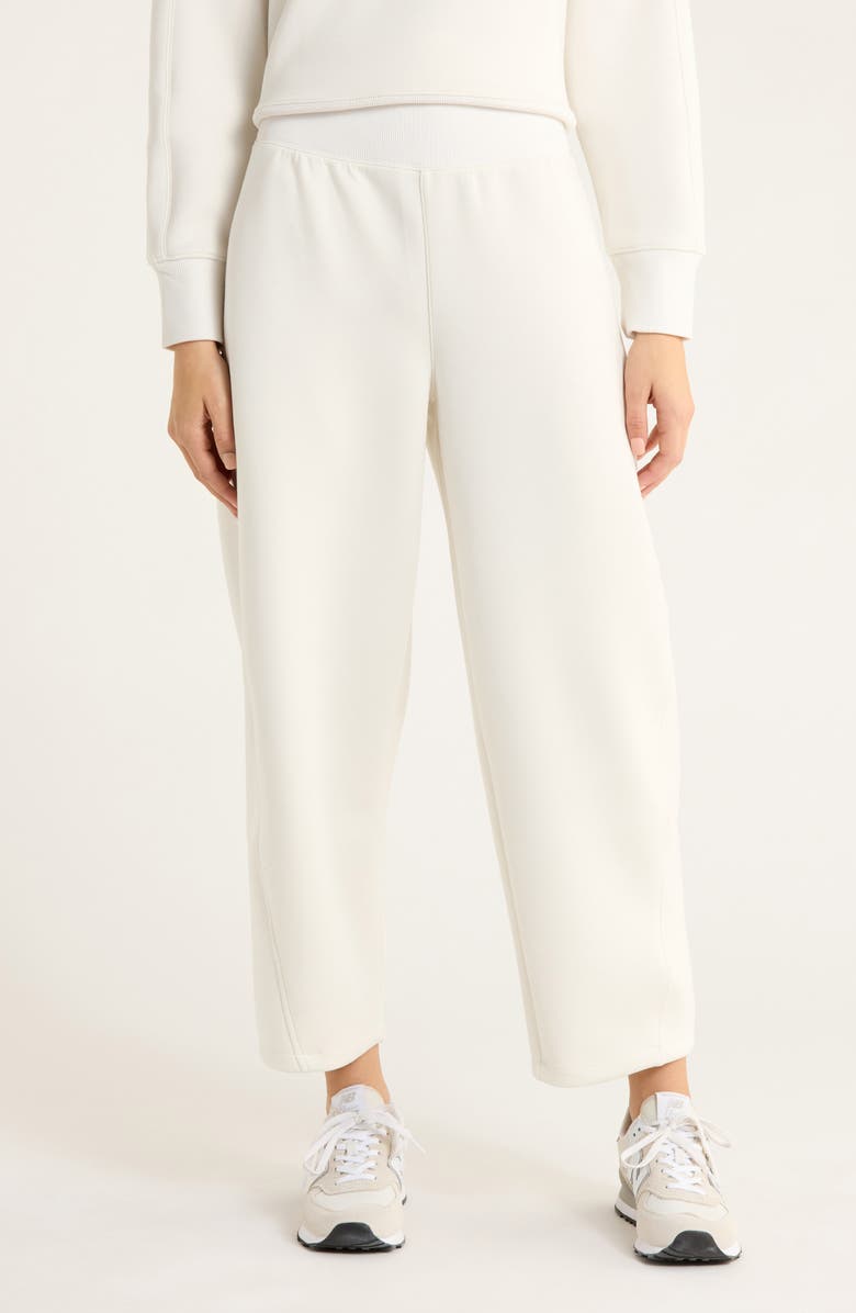 SPANX<sup>®</sup> Brushed AirEssentials<sup>®</sup> Luxe Ankle Pants, Main, color, Linen