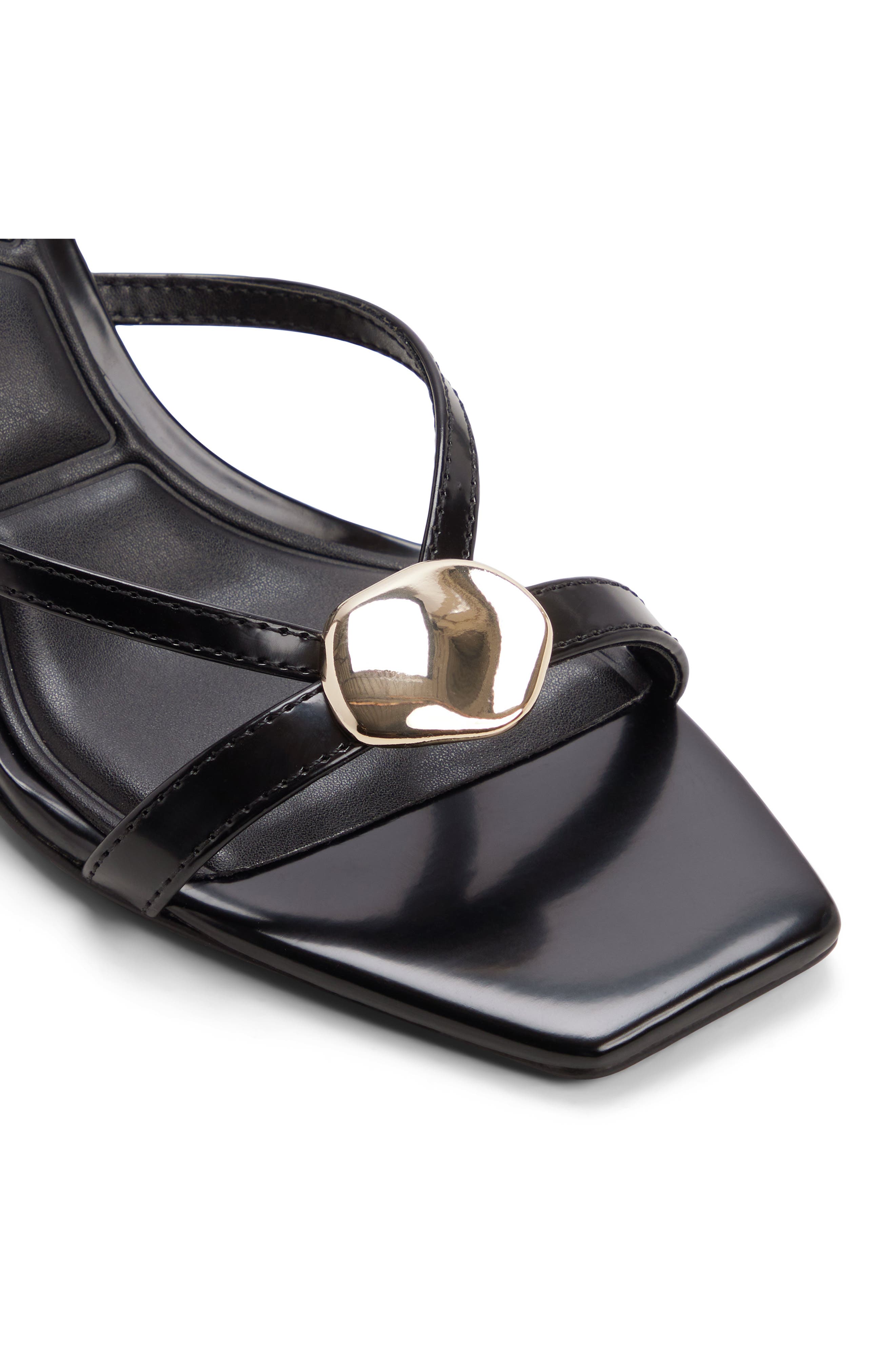 Berylyn Slide Sandal, Alternate, color, BLACK