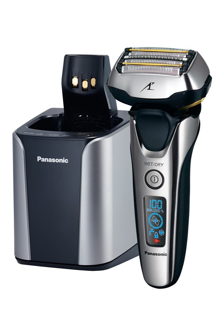'ARC5' Premium 5-Blade Wet/Dry Shave & Cleaning Station, Main, color, NO COLOR