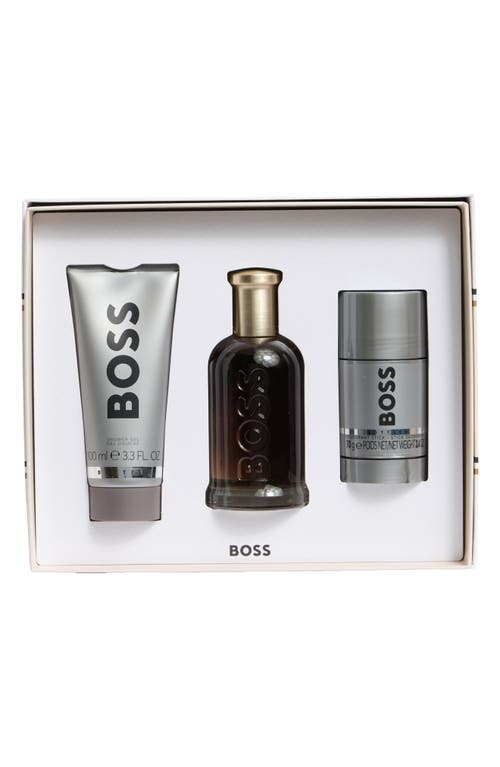 Hugo Boss Hugo Bottled Eau De Parfum Set In Transparent
