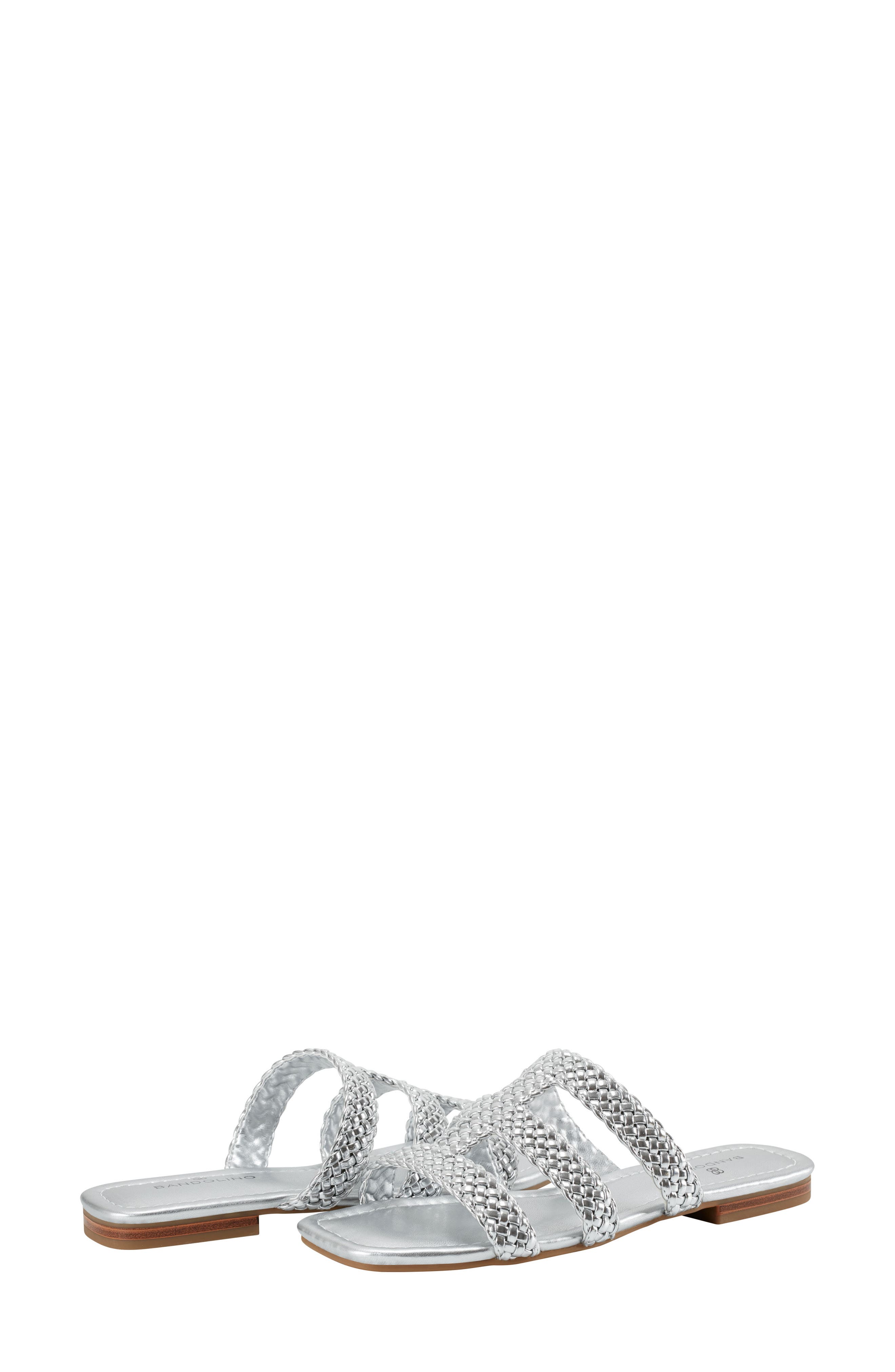 Bandolino Summer Slide Sandal, Alternate, color, Silver