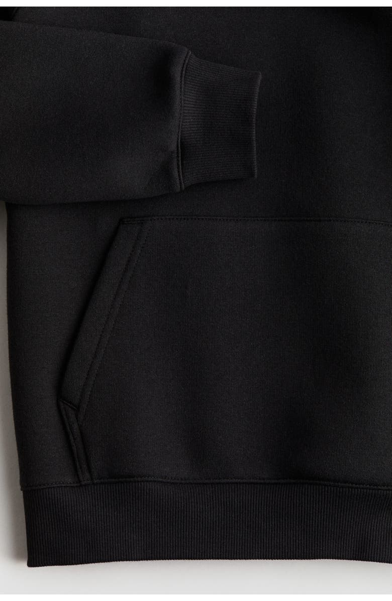 H&M Hoodie, Alternate, color, Black