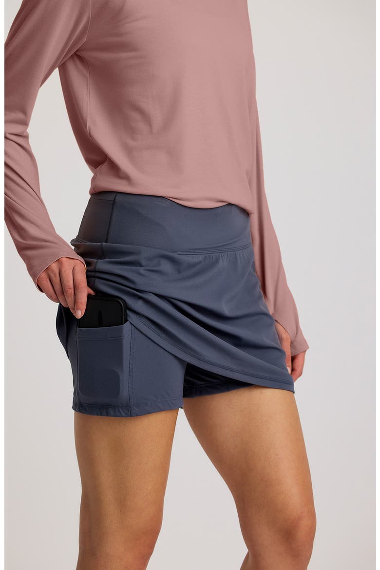All Day UPF 50+ Skort, Alternate, color, STORM CLOUD