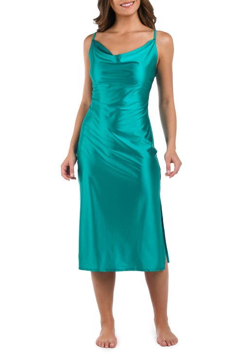 Earth Goddess Cowl Neck Dress