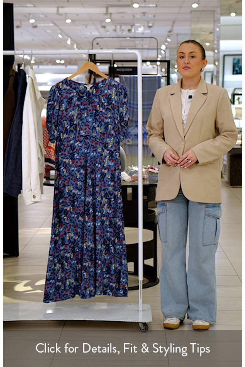 Marsh Violet Floral Dress video