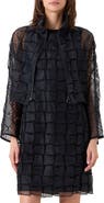 Akris Mimi Trapezoid Organza Jacket