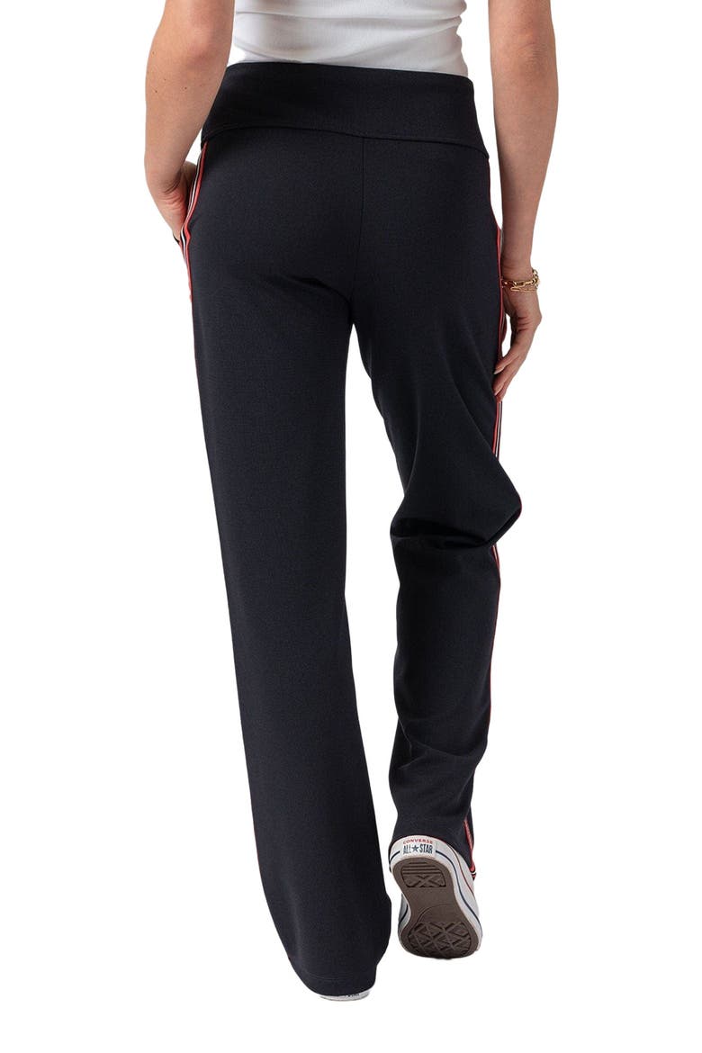 Runway Pant, Alternate, color, navy red stripe