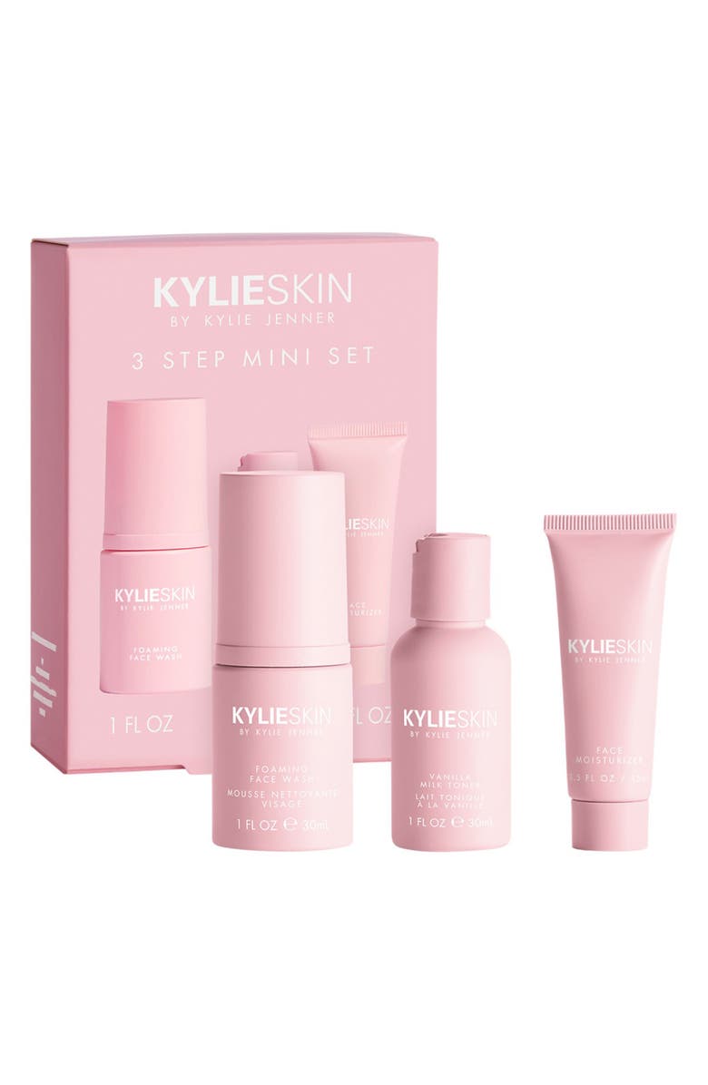 Kylie Cosmetics 3-Step Mini Skin Care Set, Main, color, 