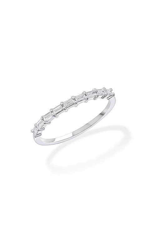 Diamond Baguette Stacking Ring